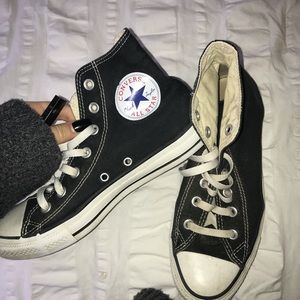 old black converse